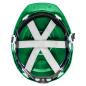 Preview: Nitras Head Protect 9500 Schutzhelm mit Größenregulierung und Kinnriemen, grün